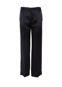 BLACK COLOUR SHERYL PANT 40776 BLACK SHINY