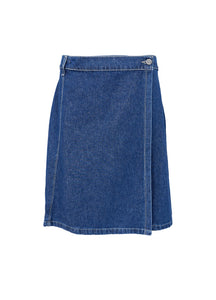 BLACK COLOUR SHORT WRAP SKIRT RAY 40788
