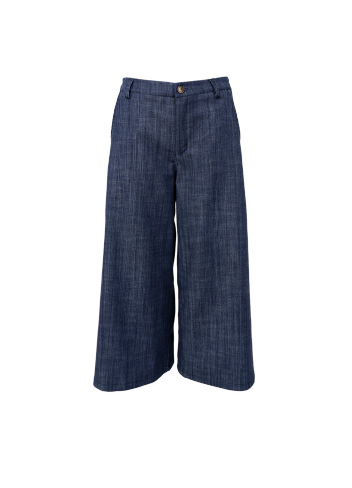 BLACK COLOUR CULOTTE BUX NAVY DEMIN 40924