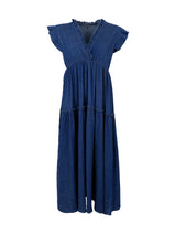 Indlæs billede til gallerivisning BLACK COLOUR JEANS DRESS DEMIN BLUE 41168
