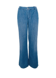 BLACK COLOUR BOX JEANS NETTIE MID BLUE 40634
