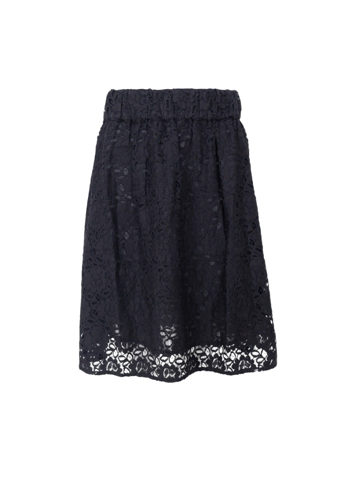 BLACK COLOUR MARIE SKIRT BLACK 40775