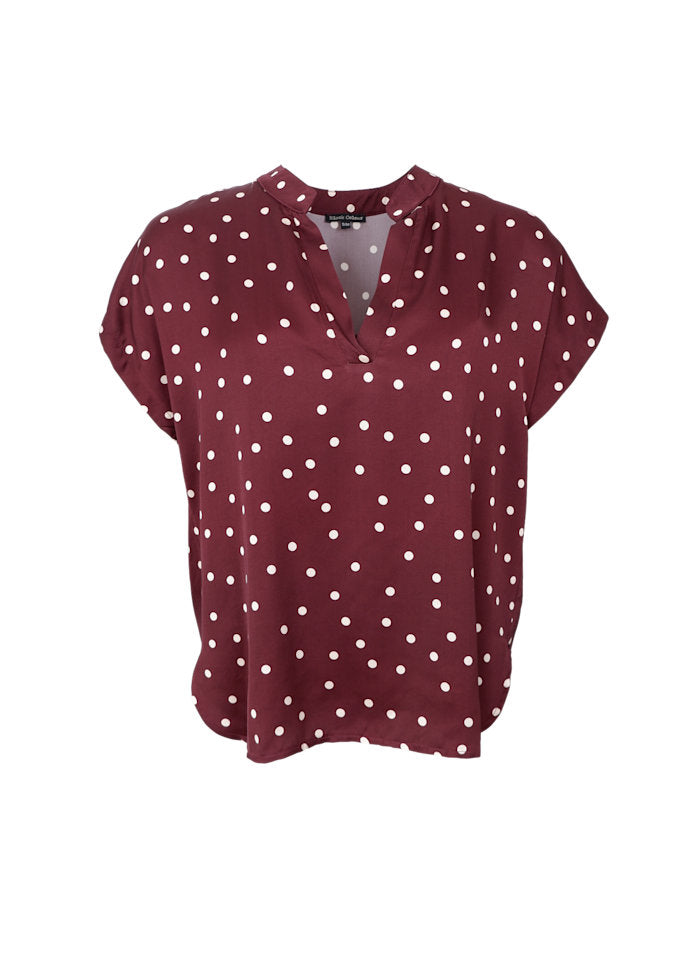 BLACK COLOUR BLOUSE VALERY PLUM 9262