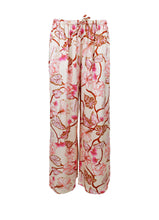Indlæs billede til gallerivisning BLACK COLOUR ZELENE PANT CORAL FLOWER 41154

