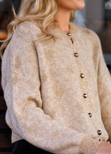 Indlæs billede til gallerivisning BLACK COLOUR HIYA CARDIGAN SAND 1188
