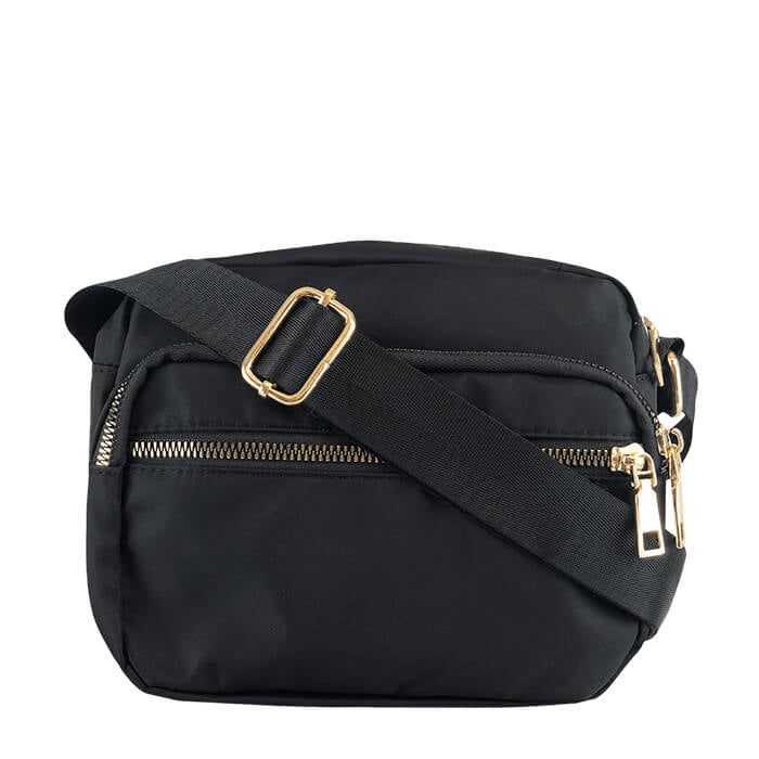 BLACK COLOUR BAG VIGGY BLACK SMALL 9214