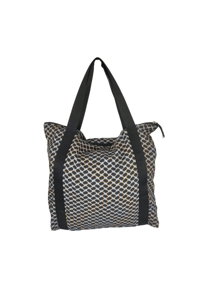 BLACK COLOUR BAG SHOPPER ALLY PARTISAN GREY